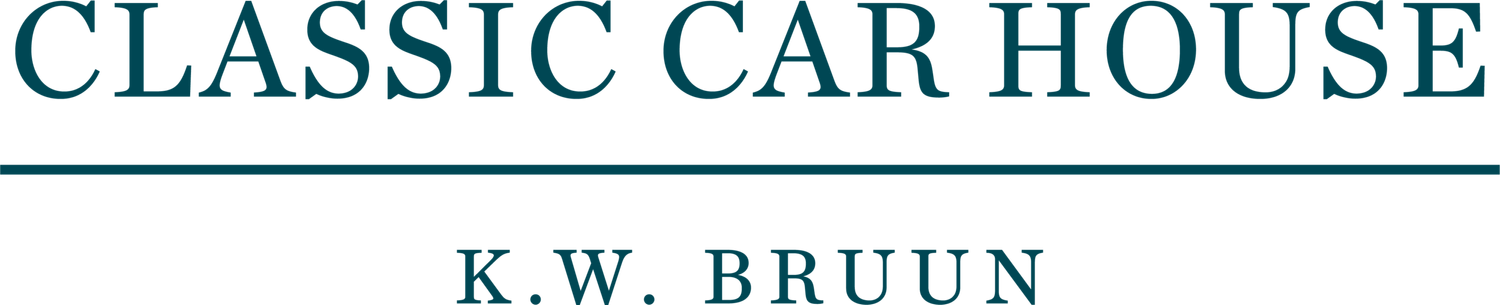 Classic Car House — K.W. Bruun